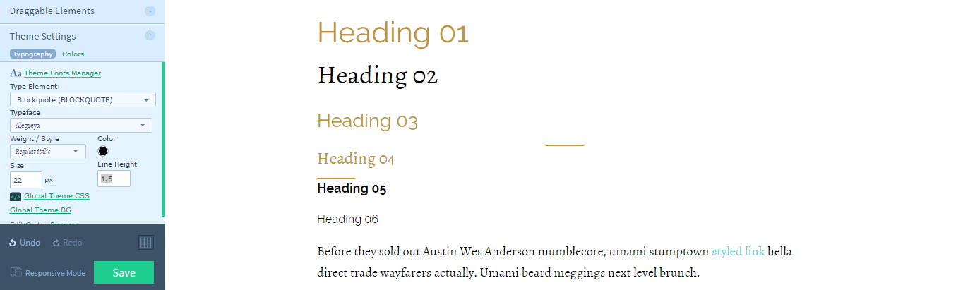 font assignment complete upfront screenshot