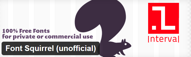 font squirrel plugin