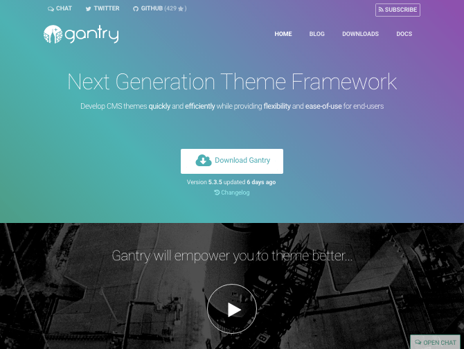 Gantry website