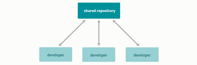 screenshot of collaboration from git website