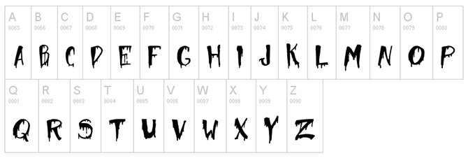 Add a spooky font to your site for a bit of fun!