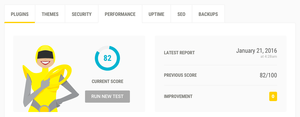 Improve your Google PageSpeed Insights score with The Hub.