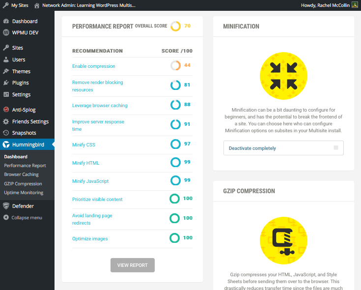 Hummingbird performance recommendations