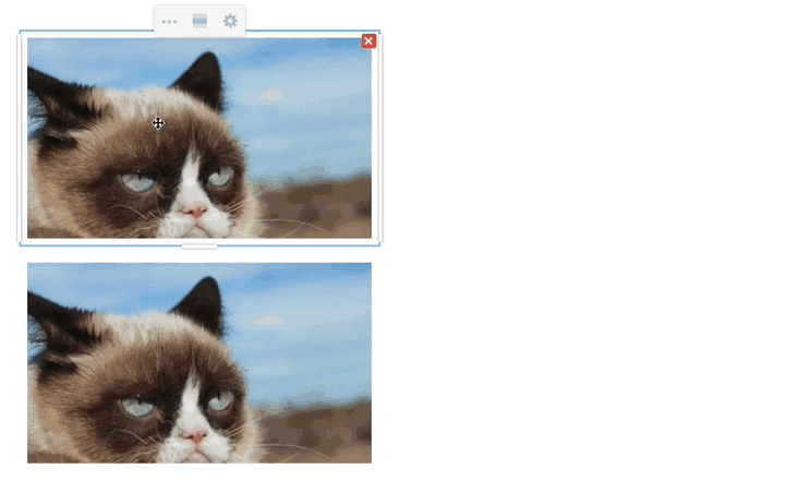 Now you can lock images, making it even easier to resize them.