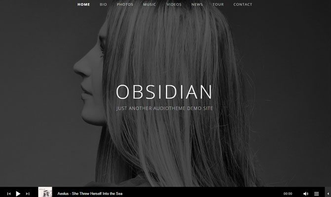Obsidian theme