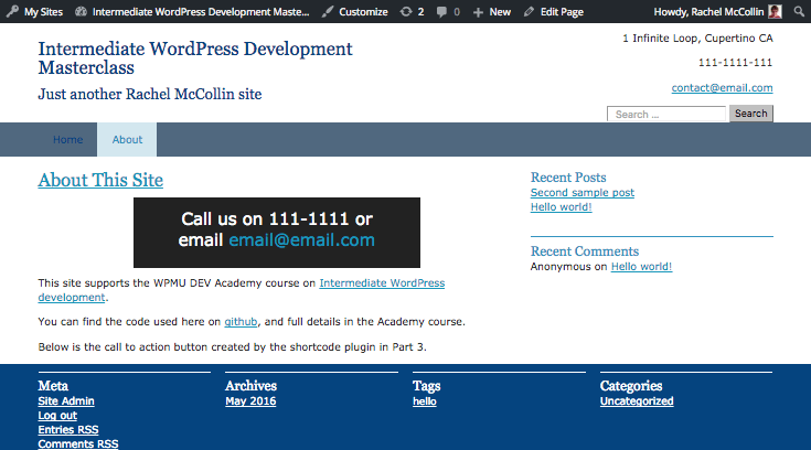 the CTA box - in the wrong place!