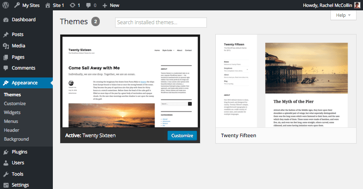 WordPress Multisite - theme enabeld in site's themes screen