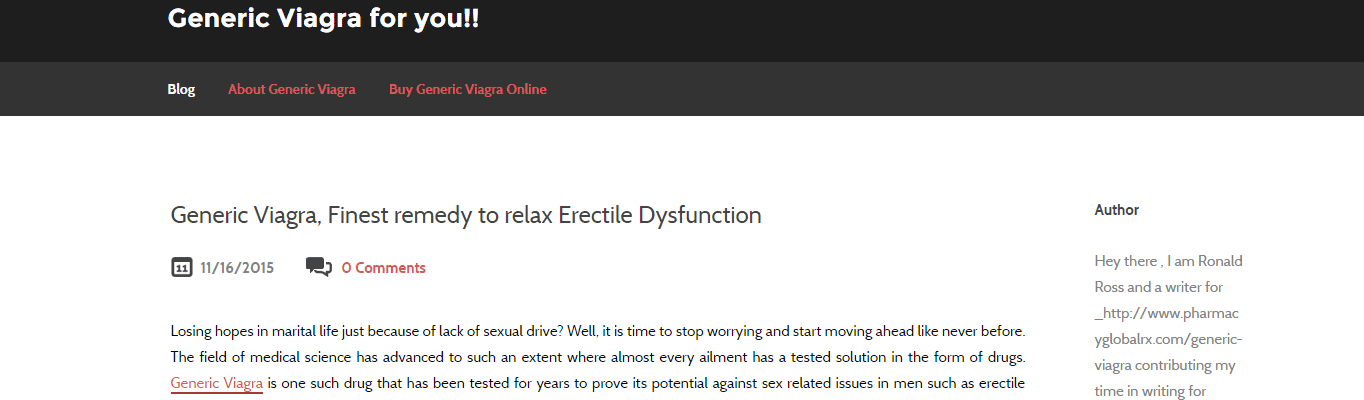 A post with affiliate links to questionable product.