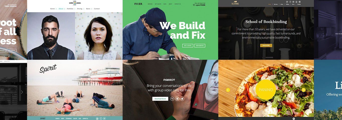 Our stunning Upfront starter themes are ready out-of-the-box and are completely customizable.