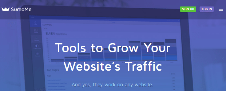 SumoMe website screenshot