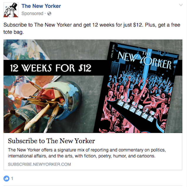The New Yorker - remarketing
