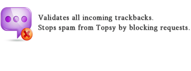 Topsy Blocker plugin