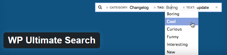 WP Ultimate Search plugin from WordPress.org