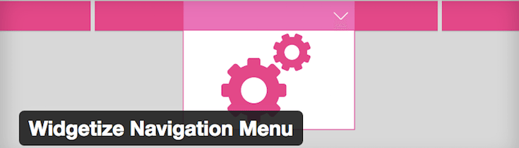 Widgetize Navigation Menu plugin