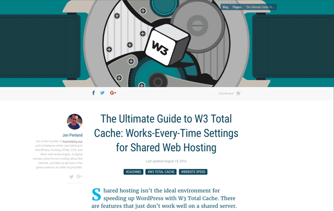 W3 Total Cache isn't exactly the easiest plugin to understand, so we published a four-part series to help you with the settings.