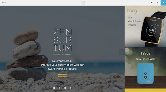 Zensorium uses storytelling to sell its health and fitness trackers.